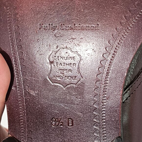 Giorgio Brutini Mens Genuine Leather Ankle‎ Boots Fully Cushioned Size 8.5《778》S - Picture 5 of 9